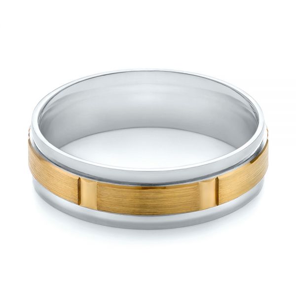 Men's Wedding Ring - Flat View -  103798