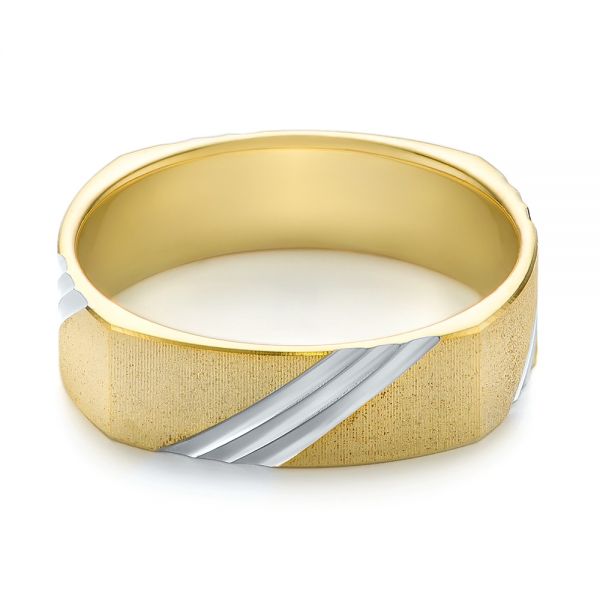 Men's Wedding Ring - Flat View -  103812