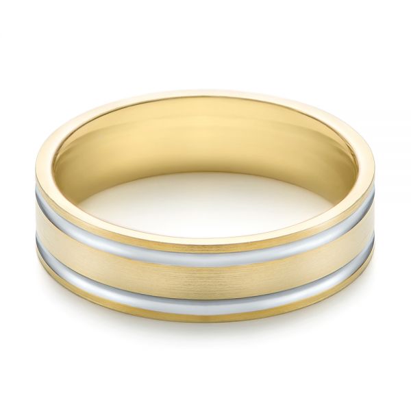 Men's Wedding Ring - Flat View -  103814