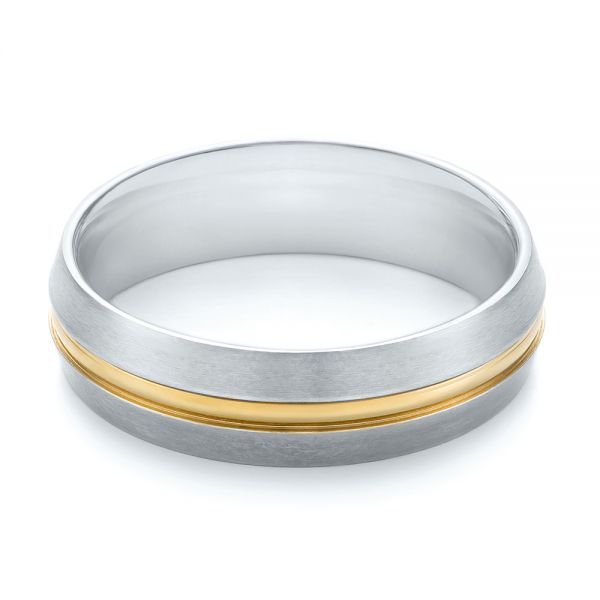 Men's Wedding Ring - Flat View -  103822