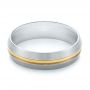 Men's Wedding Ring - Flat View -  103822 - Thumbnail