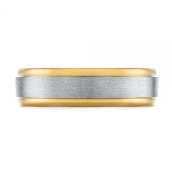 Men's Wedding Ring - Top View - 103790