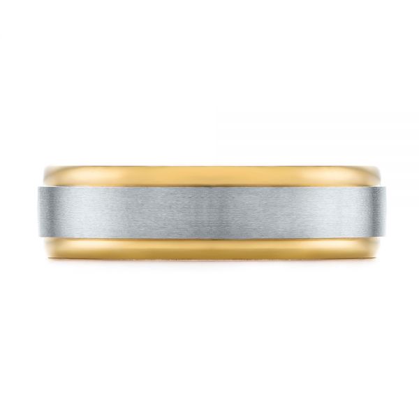 Men's Wedding Ring - Top View -  103790