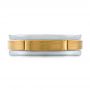 Men's Wedding Ring - Top View -  103798 - Thumbnail