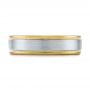 Men's Wedding Ring - Top View -  103799 - Thumbnail