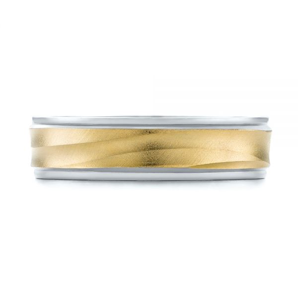 Men's Wedding Ring - Top View - 103803