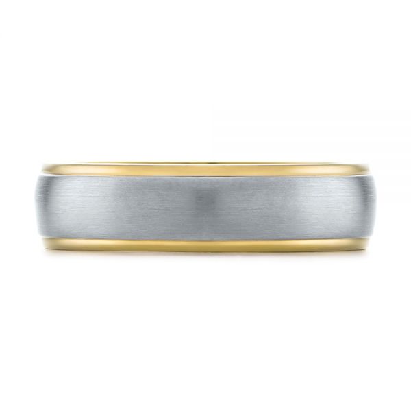 Men's Wedding Ring - Top View -  103811