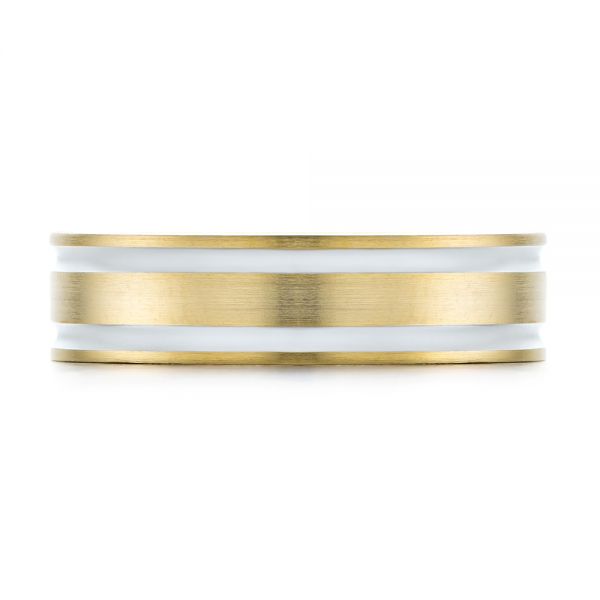 Men's Wedding Ring - Top View - 103814