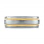 Men's Wedding Ring - Top View -  103961 - Thumbnail