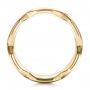 18k Yellow Gold 18k Yellow Gold Men's Woven Band - Front View -  101205 - Thumbnail