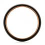 Modern Men's Carbon Fiber Wedding Ring - Front View -  103838 - Thumbnail