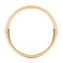 14k Yellow Gold 14k Yellow Gold Modern Men's Wedding Band - Front View -  103023 - Thumbnail