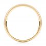 18k Yellow Gold 18k Yellow Gold Modern Men's Wedding Band - Front View -  103023 - Thumbnail