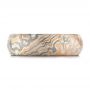 Mokume Wedding Ring - Top View -  103891 - Thumbnail