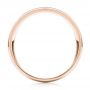 14k Rose Gold 14k Rose Gold Sandblasted Men's Wedding Band - Front View -  103020 - Thumbnail