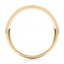 18k Yellow Gold 18k Yellow Gold Sandblasted Men's Wedding Band - Front View -  103020 - Thumbnail