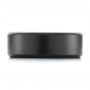 Solid Diamond Men's Wedding Band - Top View -  103113 - Thumbnail