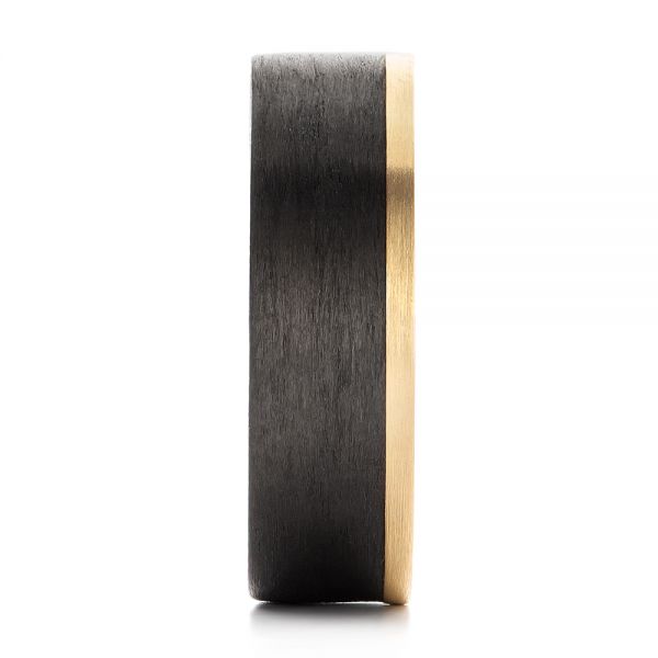 Tantalum, 14k Yellow Gold and Carbon Fiber - Image