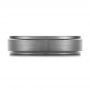 Tantalum Men's Wedding Band - Top View -  105894 - Thumbnail