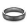 Tantalum Men's Wedding Ring - Flat View -  105895 - Thumbnail