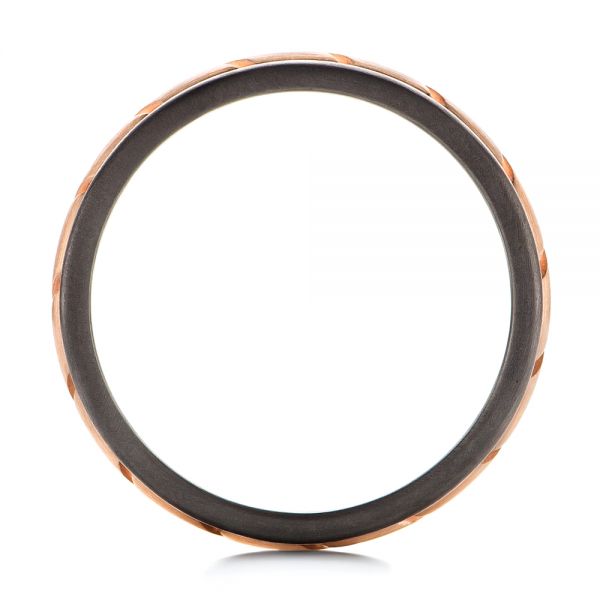 Tantalum Carbon Fiber Ring - Front View - 106942
