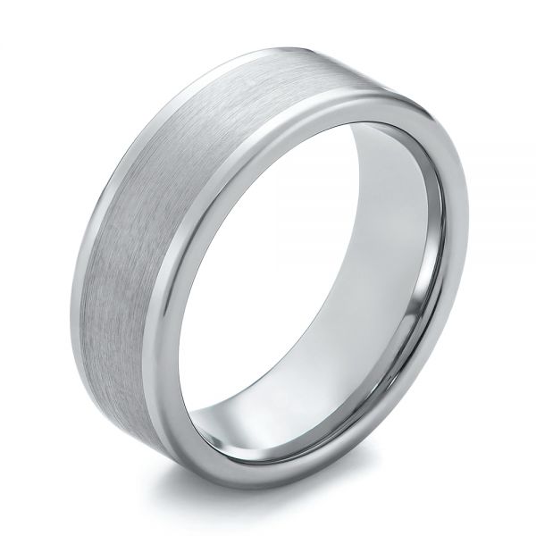 Tungsten Men's Wedding Band - Image