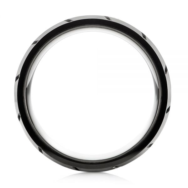 Tungsten Men's Wedding Band - Front view
