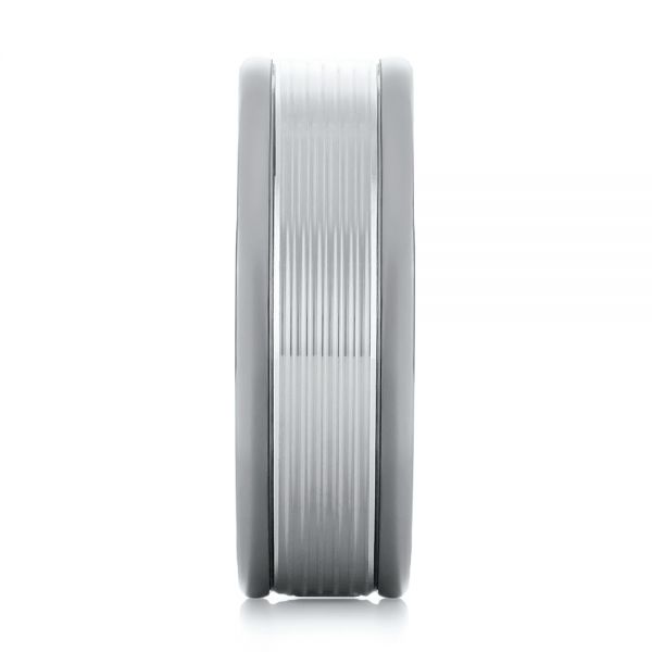 Tungsten Men's Wedding Band - Side View - 103917