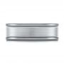 Tungsten Men's Wedding Band - Top View -  103917 - Thumbnail