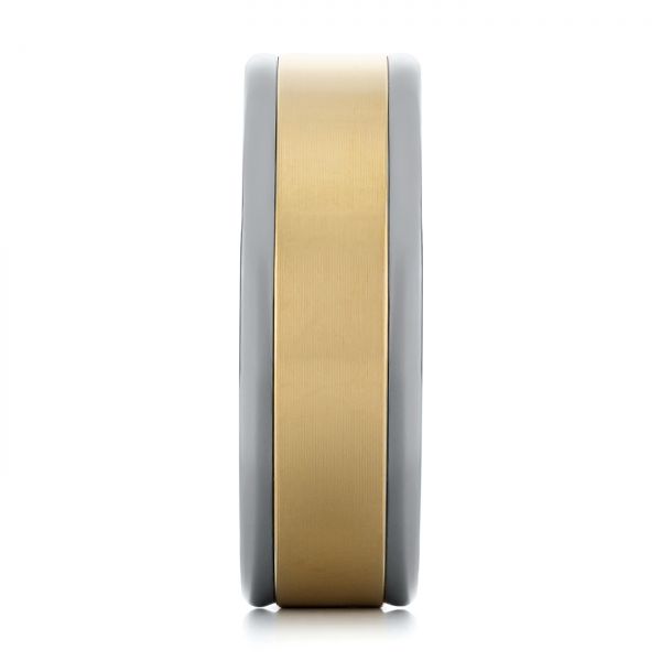 Tungsten Men's Wedding Band - Side View -  103916