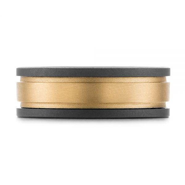 Tungsten Men's Wedding Band - Top View - 103867