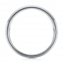 Tungsten And Black Carbon Fiber Diamond Men's Band - Front View -  102684 - Thumbnail