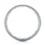  18K Gold And 18k White Gold 18K Gold And 18k White Gold Two-tone Men's Wedding Band - Front View -  103837 - Thumbnail