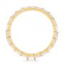 14k Yellow Gold 14k Yellow Gold Baguette Diamond Eternity Wedding Band - Front View -  105865 - Thumbnail