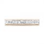 18k Rose Gold 18k Rose Gold Baguette Diamond Wedding Band - Top View -  105294 - Thumbnail