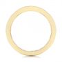 14k Yellow Gold 14k Yellow Gold Baguette Diamond Wedding Band - Front View -  105294 - Thumbnail