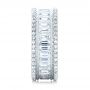 14k White Gold Baguette And Round Diamond Eternity Band - Side View -  101311 - Thumbnail