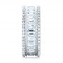 14k White Gold Baguette And Round Diamond Eternity Band - Side View -  101311 - Thumbnail