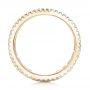 14k Yellow Gold 14k Yellow Gold Baguette And Round Diamond Eternity Band - Front View -  101311 - Thumbnail