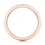 18k Rose Gold Bezel Set Diamond Stackable Eternity Band - Front View -  101916 - Thumbnail