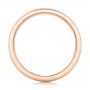 18k Rose Gold 18k Rose Gold Bezel Set Diamond Stackable Eternity Band - Front View -  101917 - Thumbnail
