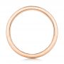 18k Rose Gold 18k Rose Gold Bezel Set Diamond Stackable Eternity Band - Front View -  101917 - Thumbnail