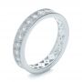 Bezel Set Diamond Stackable Eternity Band