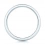  Platinum Platinum Bezel Set Diamond Stackable Eternity Band - Front View -  101917 - Thumbnail