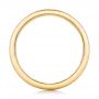 18k Yellow Gold Bezel Set Diamond Stackable Eternity Band - Front View -  101917 - Thumbnail
