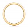 18k Yellow Gold Bezel Set Diamond Stackable Eternity Band - Front View -  101917 - Thumbnail