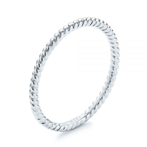 Braided Women's Wedding Band #103673 - Seattle Bellevue