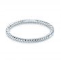  Platinum Platinum Braided Women's Wedding Band - Flat View -  103673 - Thumbnail