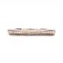 18k Rose Gold 18k Rose Gold Bright Cut Diamond Eternity Band - Top View -  1153 - Thumbnail