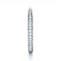  Platinum Platinum Bright Cut Diamond Eternity Band - Side View -  1153 - Thumbnail